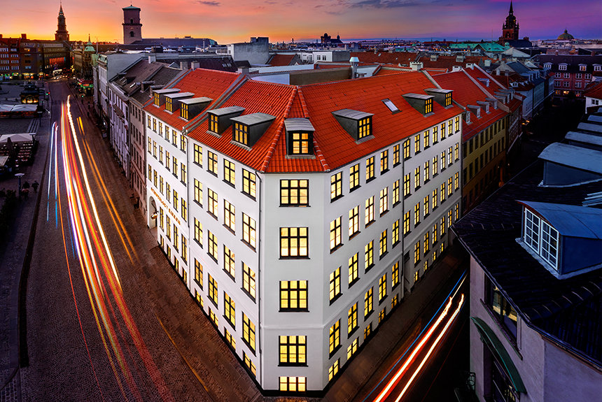 budova Scientologické církve v Dánské Kodani