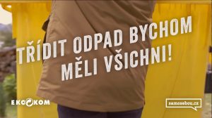 Třídit odpad bychom měli všichni